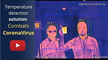 Thermal Body Temp Measurement Solution by Dahua - Combats CoronaVirus, temperature detection