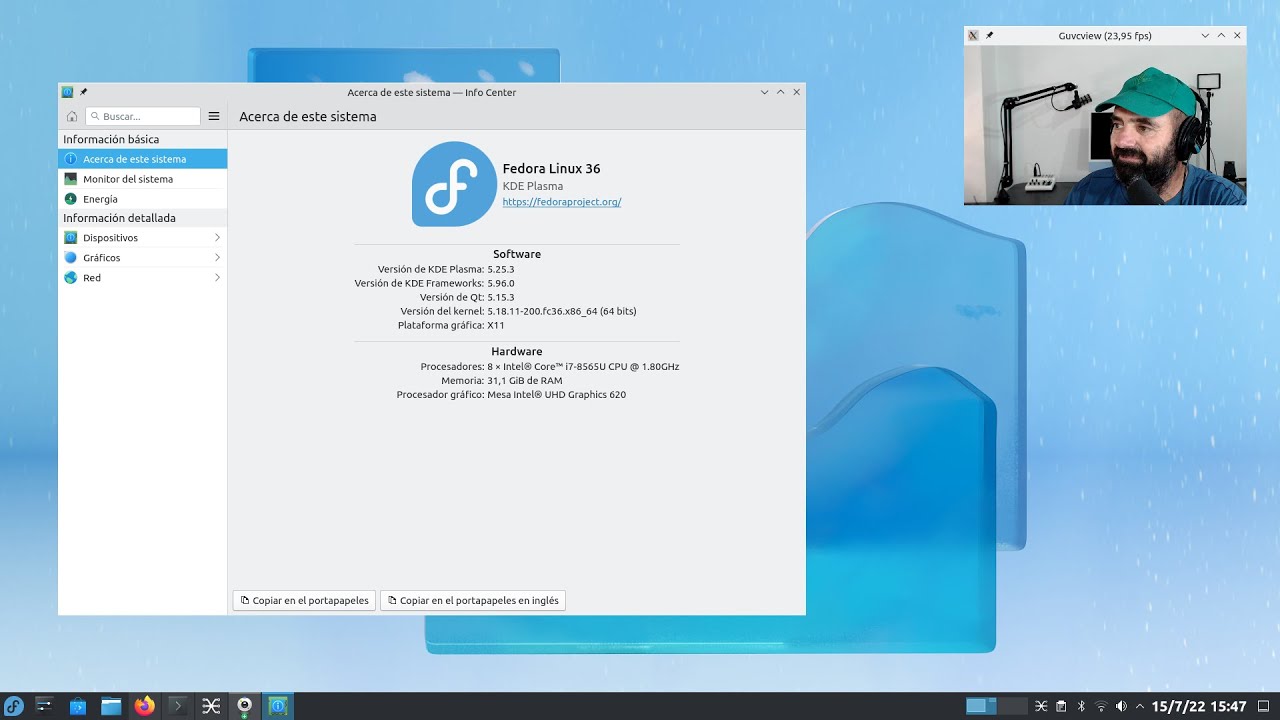 Un Gnomero en Plasma 5.25: Probando el Spin de Fedora KDE Plasma 5.25.3 ...