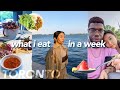 WHAT I EAT IN A WEEK | vlog (nigerian food, lazy, & realistic)