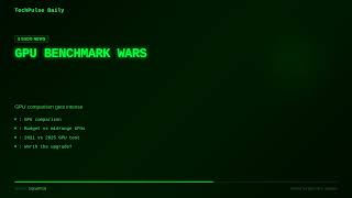 GPU BENCHMARK WARS #Shorts