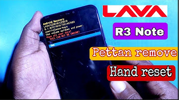 How to Lava r3 note hand reset । Lava r3 note pettan remove/le9810 | LE9810 Hand reset