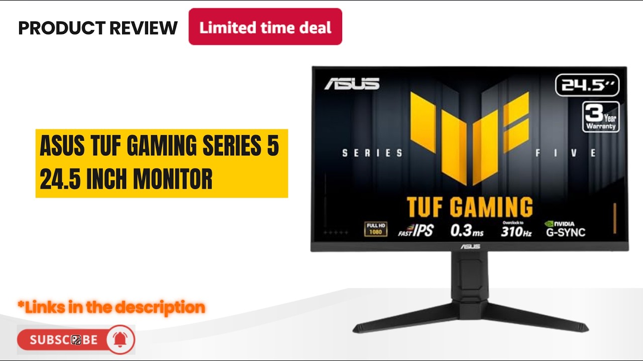 The Best Budget 310Hz Esports Monitor! ? ASUS TUF Gaming Series 5 