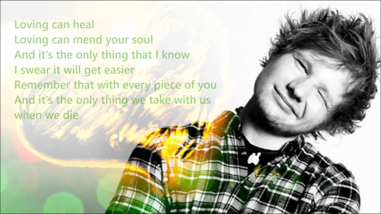 Ed Sheeran - Photograph (Lyrics) - YouTube