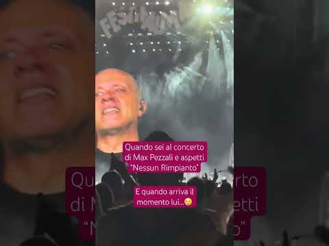 Video Max Pezzali si emoziona su nessun rimpianto