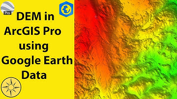 Create DEM in ArcGIS Pro using data from Google Earth