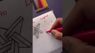 Drawing of star