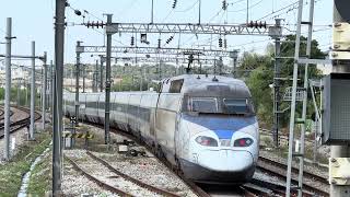 One minute of Korean trains!