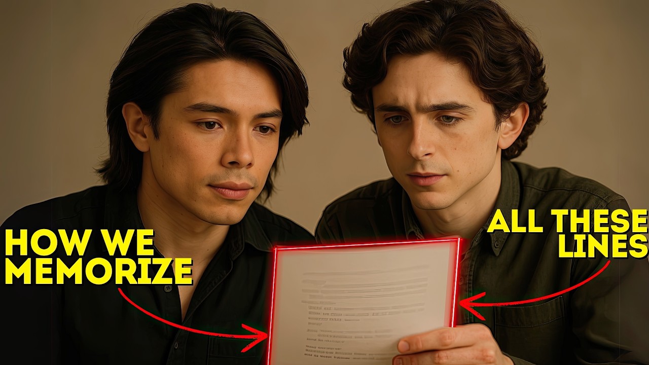 How Actors Memorize A CRAZY Amount Of Lines