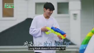 BTS playing with water gun like kids in the soop s2 ep 4🤗🤗🤗💜💜