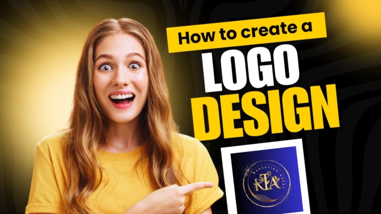 How to make a logo । How to create a logo in canva। লোগো তৈরি।