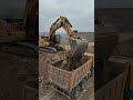 Soil Excavation work #construction #site #dumptruck #excavator #Excavation
