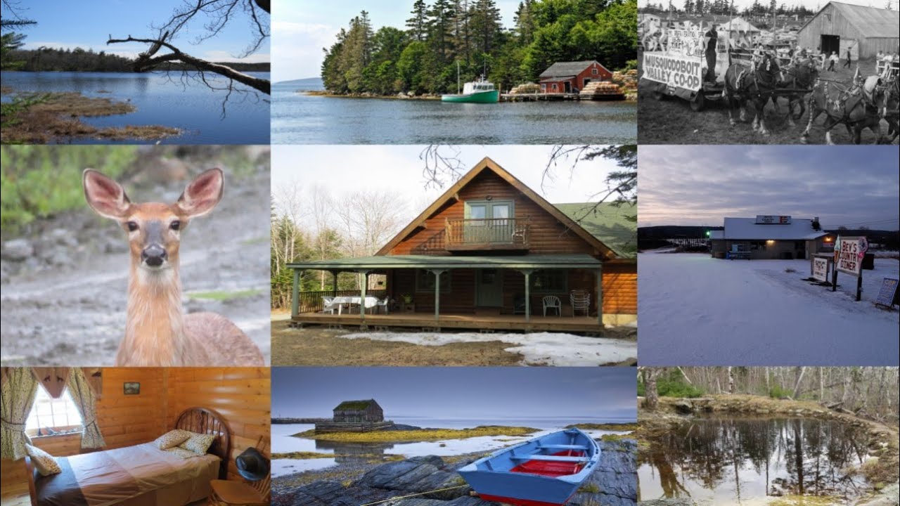 Log home for sale Nova Scotia YouTube