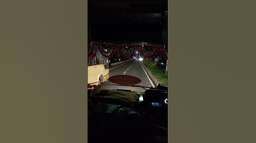 Nanjil SETC bus overtaking TNSTC bus