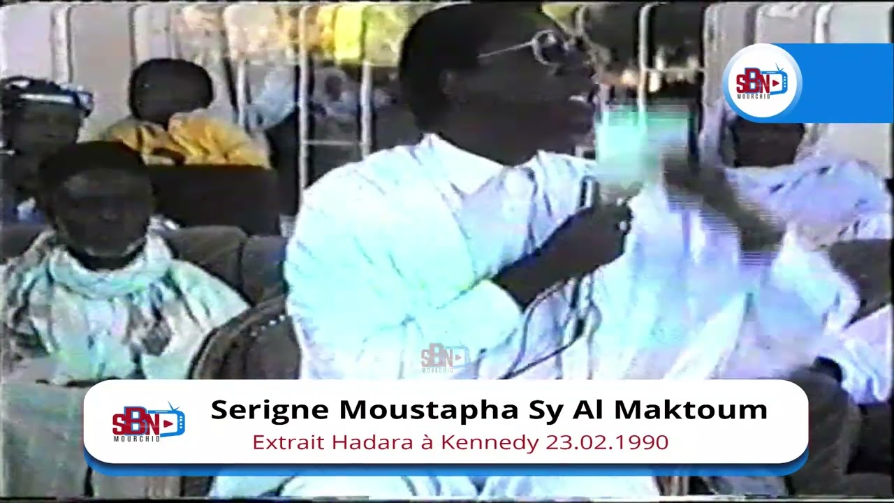 Lutax ñuy def Hadara par Serigne Moustapha Sy Al Maktoum Extrait Hadara à Kennedy 23 02 1990