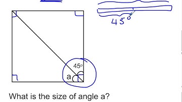 Squares and rectangles   missing angle 1