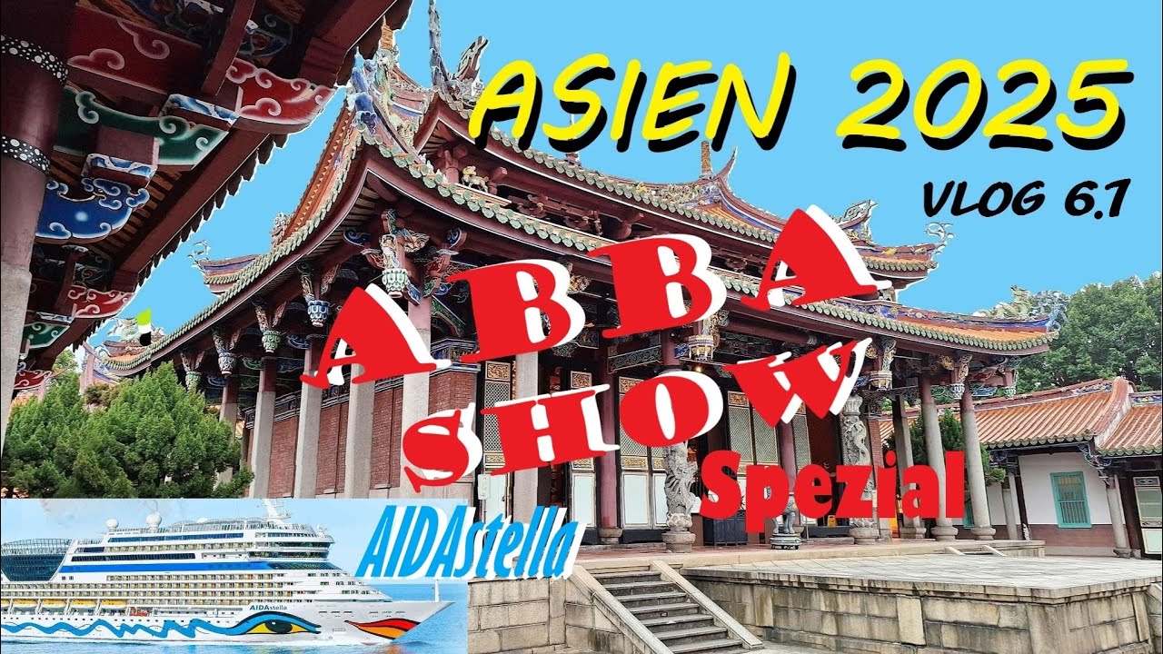 Vlog6 Extra | Abba & Queen Show mit Aida Stars | Asien 2025 mit Aida Stella