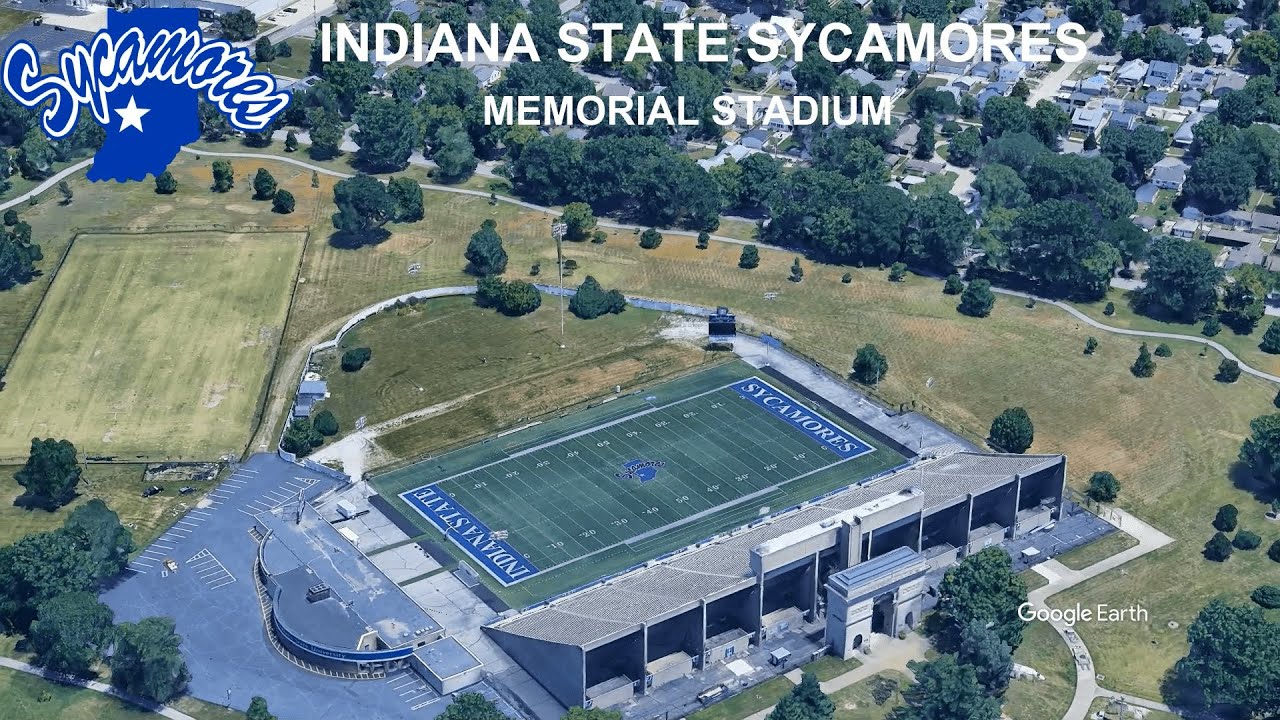 College Football Stadiums Indiana State (Memorial Stadium) YouTube