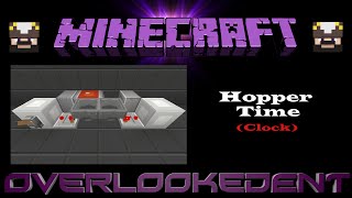 Famous Hopper Timer (Clock) - Minecraft Xbox/Playstation - [Tutorial] Wealth