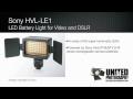 Sony HVL-LE1 LED Camera Light