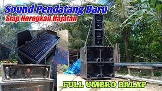 Review Sound Pendatang Baru // Siap Horegkan Di Hajatan // Bakul Sinyal Audio