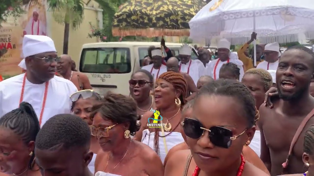 HRM Oba K-Patrick Ibikunle Fafunwa (II) Onikoyi Of Ikoyi & Imoba 14 days Coronation Ceremony.