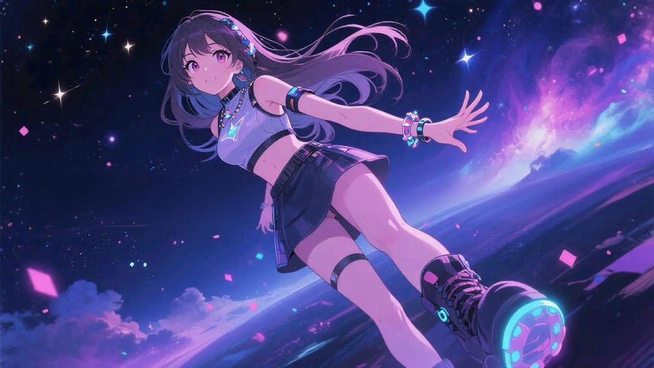 ✨ Chasing the Stars – Anime Pop Anthem with Full Lyrics 🌌 | Motivational Cosmic Song