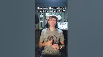 How does the frightened condition work? #dnd #5e #dungeonsanddragons