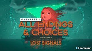 ALL ENDINGS OXENFREE 2: LOST SIGNALS (BAD, GOOD, SECRET ENDING) 2023