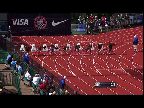 USA Olympic Trials Men's 100m 21st Century (2000-2021)