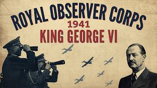 Royal Observer Corps (1941) | King George VI Honours Britain's Sky Watchers | 4K 60fps Restored