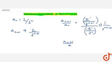 Show that the sequence defined by  ltmath gt  ltmrow gt  ltmsub gt  ltmi gta lt/mi gt  ltmi gt