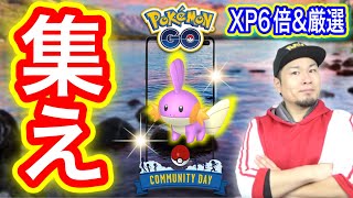 コミュデイ！XP6倍ポケ活！最強ラグラージを作れ！【ポケモンGO】