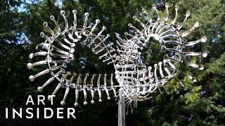 How These Metal Sculptures Move With The Wind