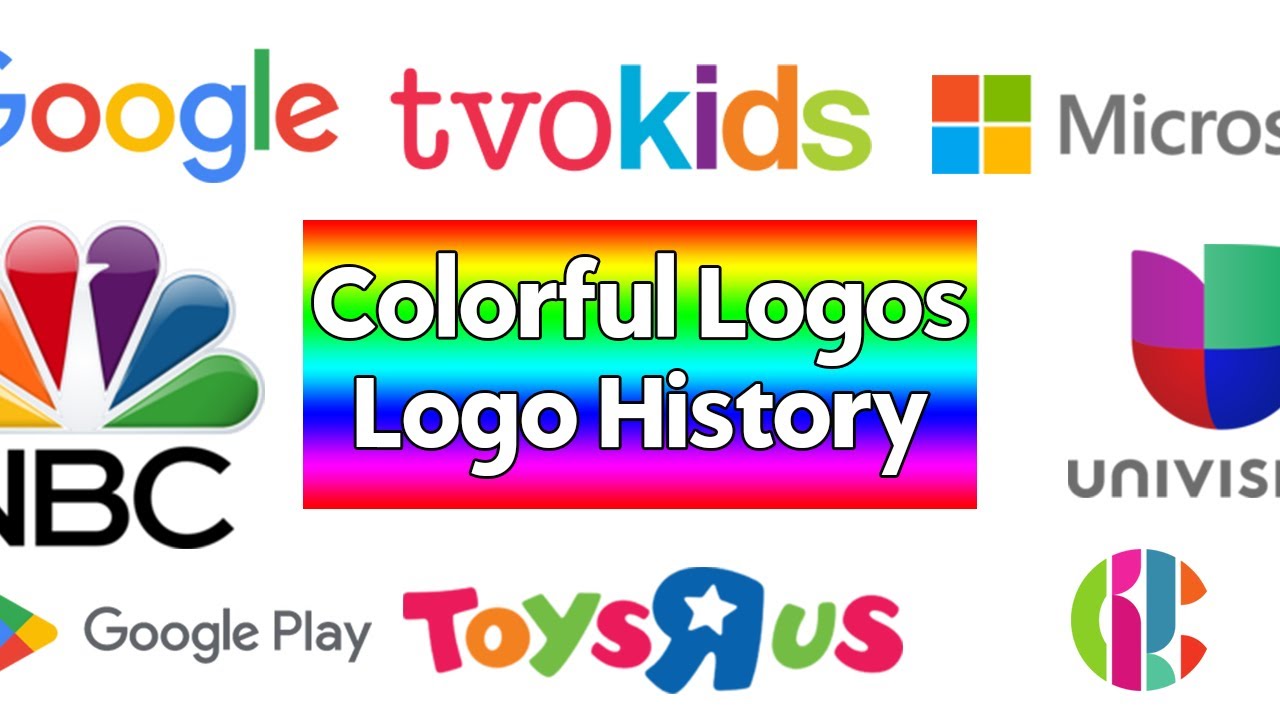 Colorful Logos Logo History - YouTube