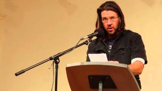David Foster Wallace reads "Consider the Lobster" (on the 2003 Maine Lobster Festival) screenshot 2