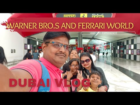 every child's dream world 🌎 #dubai #warnerbros #ferrariworld #family #videos #vlogs #cg #travelvlog