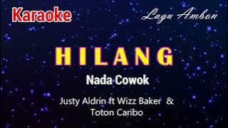 Karaoke  HILANG  ( Nada Cowok)