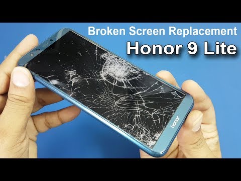 honor-9-lite-broken-screen-replacement-||-how-to-replace-broken-screen-/-fixing-a-cracked-screen