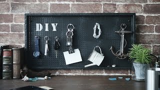 ウォールラックDIY：育苗箱でつくるウォールラック【CAINZ DIY STYLE】