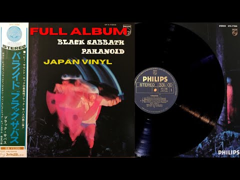 Black Sabbath – Paranoid - 1970 Japan Edition FULL ALBUM