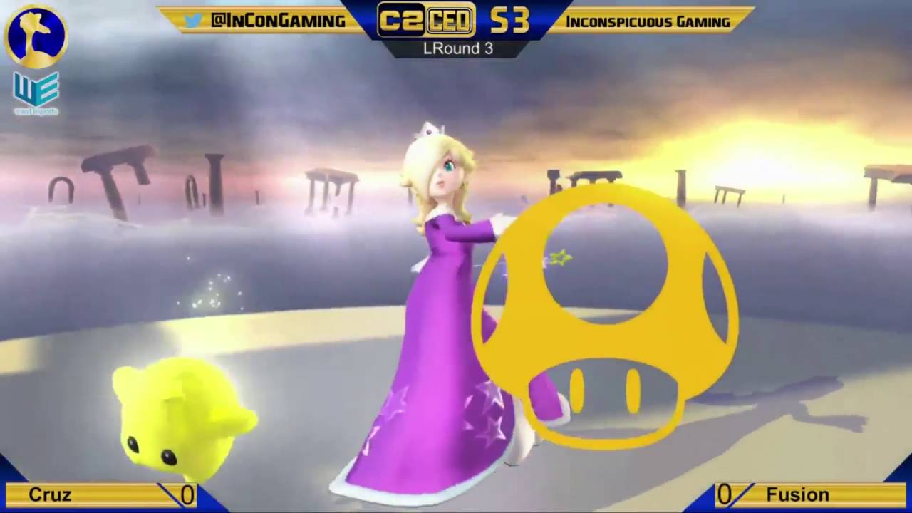 C2CEO S3 W1 LRound 3.) Cruz (Yoshi) VS Fusion (Rosalina&Luma) - Smash 4 Wii U
