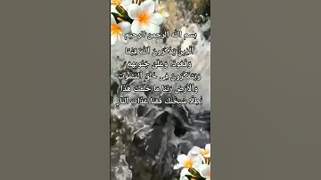 تلاوة من سورة آل عمران بصوت القارئ نور الدين سليم نوري 🌸