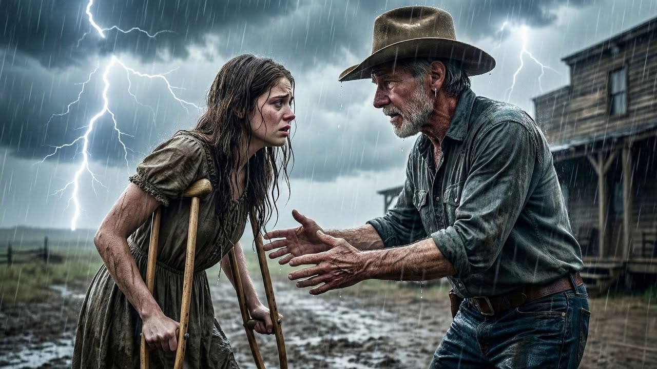 El orfanato envió a la niña equivocada.... Pero lo que ella hizo en la tormenta salvó al hombre.