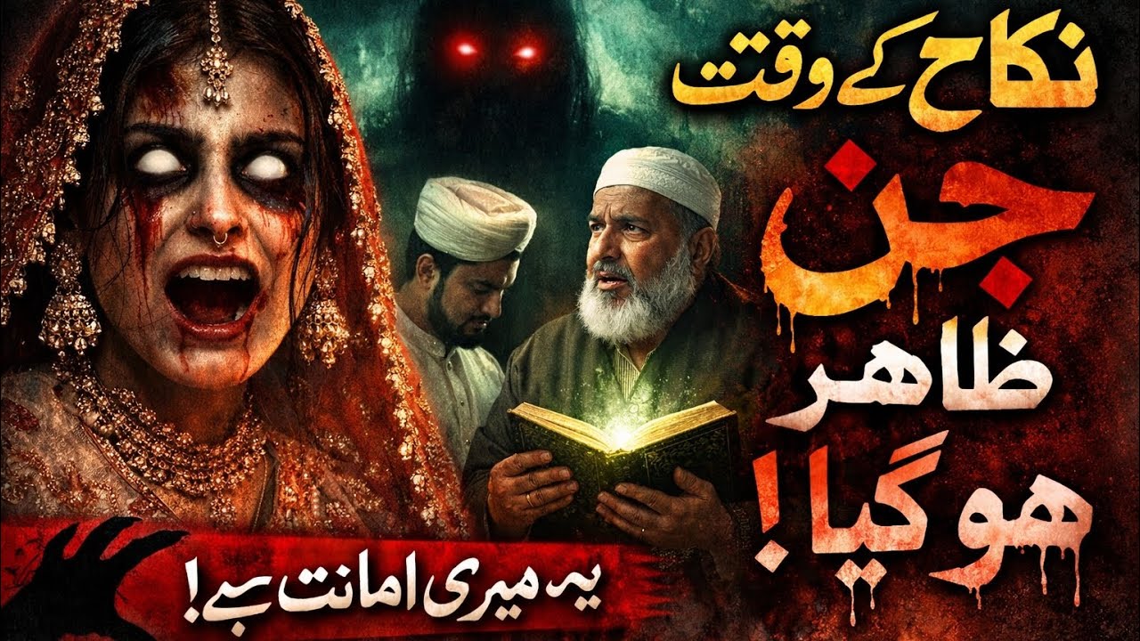Nikah Ke Waqt Jinn Zahir Ho Gaya | karachi True Islamic Horror Story”