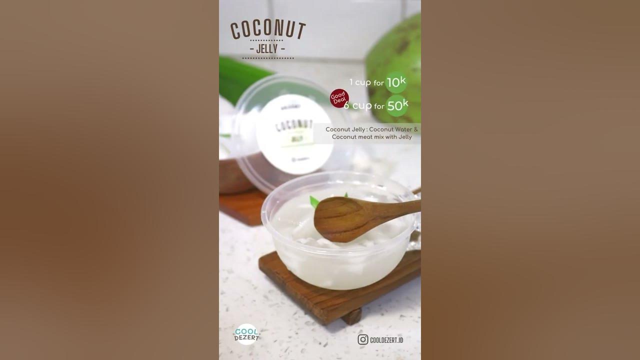 IDE TAKJIL 2022 PUDDING KELAPA MUDA JELLY SEGER DI JAMIN LARIS