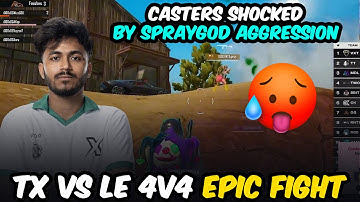 BGIS Caster Shocked by Spraygod 🥵 | Team Xspark