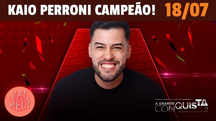 A GRANDE FINAL de A Grande Conquista 2 - Kaio Perroni é o CAMPEÃO!