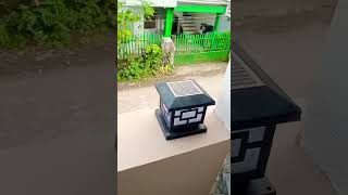 ……solar lights @ my veranda …..