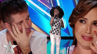 GOLDEN BUZZER 2024 Auditions Beautiful name sang by a young girl on BGT which breaks unforgettable