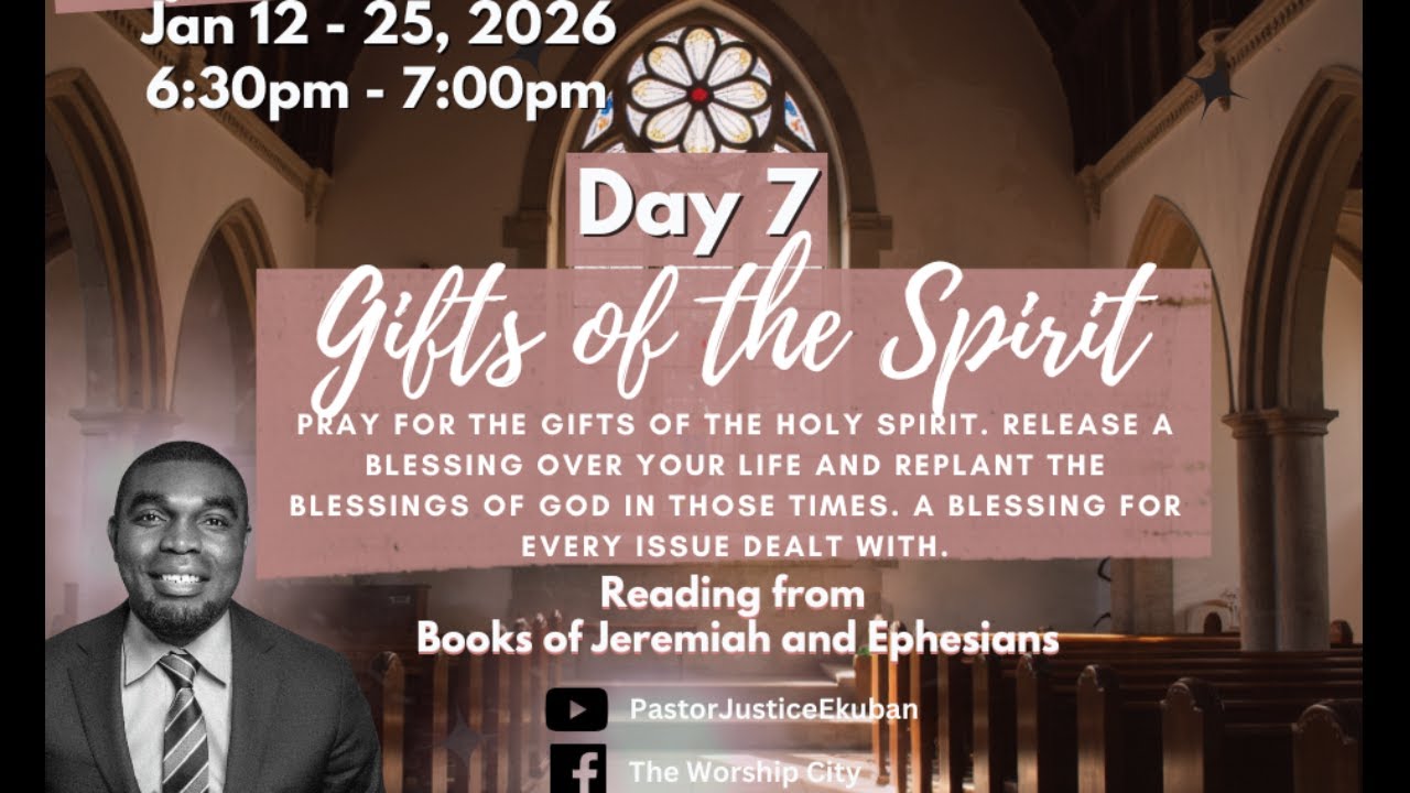 Prayer and Fasting - Day 7 - January 18, 2026